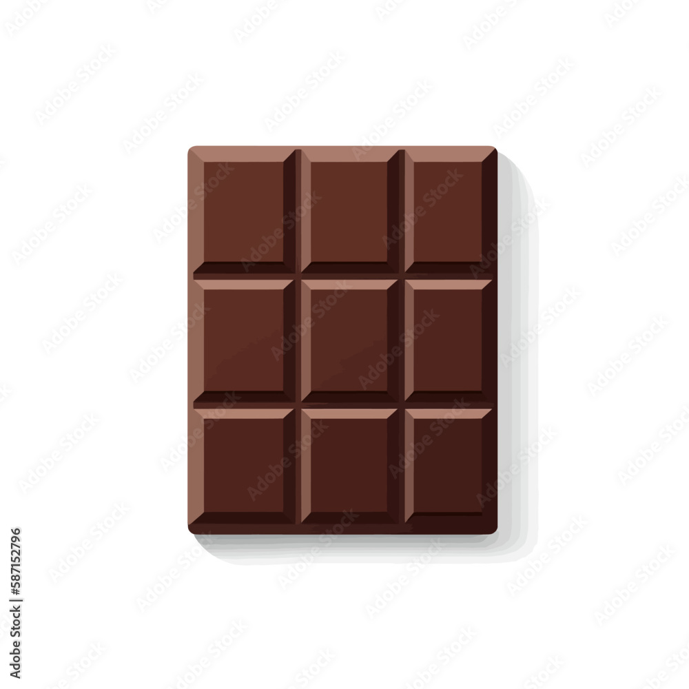 vector of chocolate bar