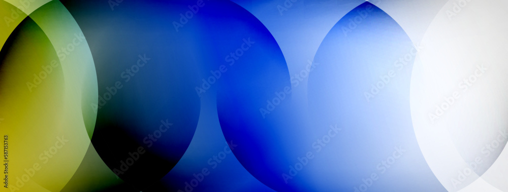 Light geometric abstract background with lines, circles Light geometric abstract background with lines, circles