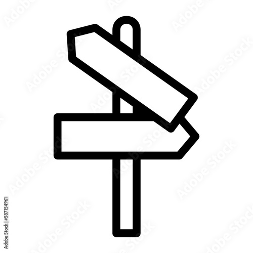 sign line icon