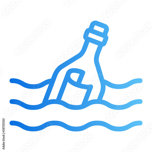 message gradient icon