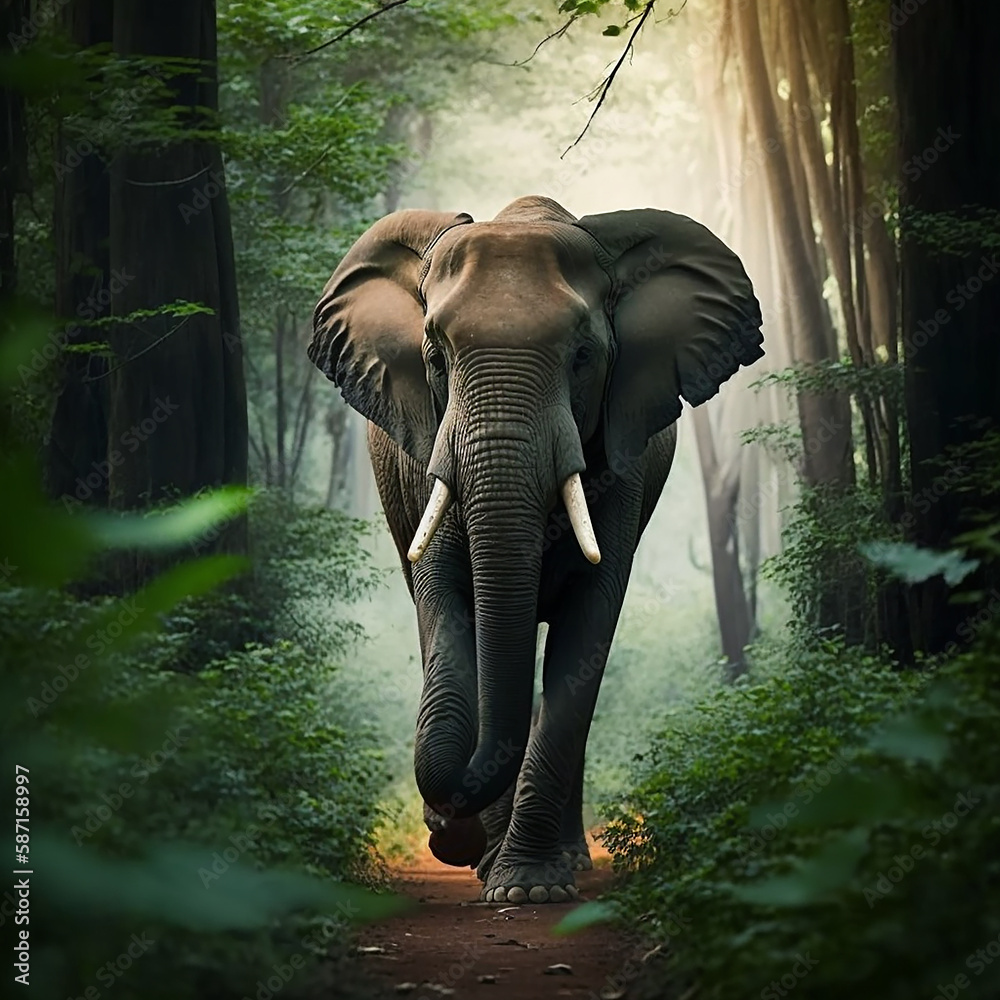 Fototapeta premium elephant