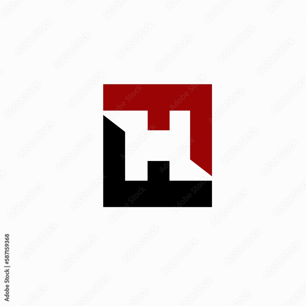 Obraz premium logo for company f h