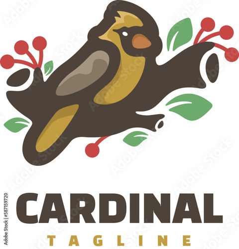 bird mascot logo
