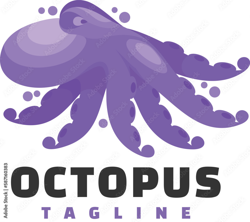 octopus mascot logo octopus mascot logo
