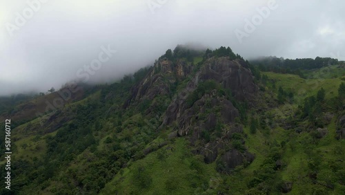 Majestic Ella Rock, Sri Lanka panoramic view photo