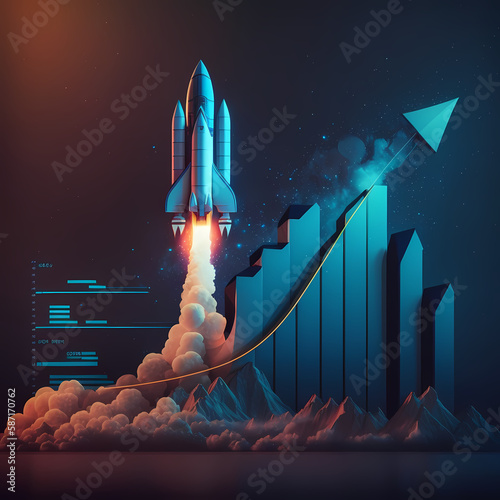 Rocket Increase . Generative AI