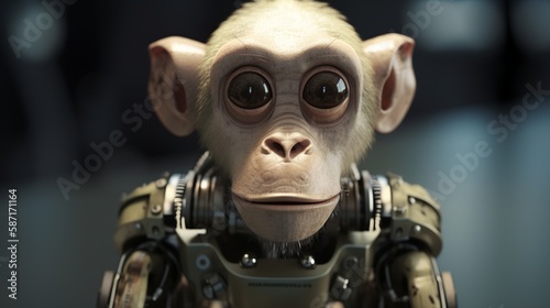 crazy monkeys, Generative AI.