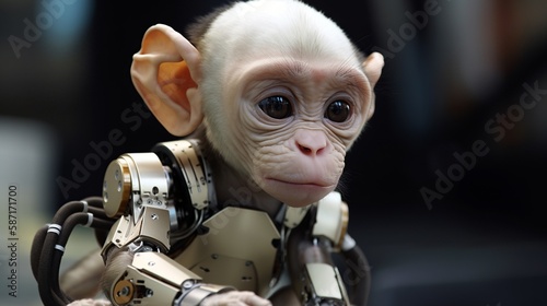 crazy monkeys, Generative AI.