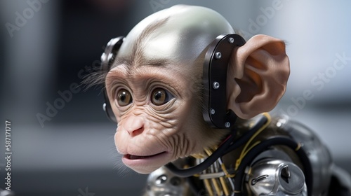 crazy monkeys, Generative AI.