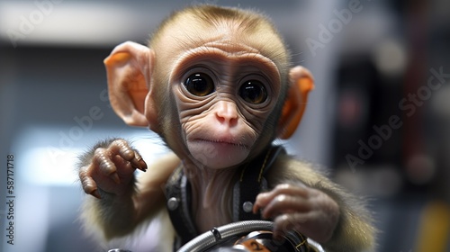 crazy monkeys, Generative AI.