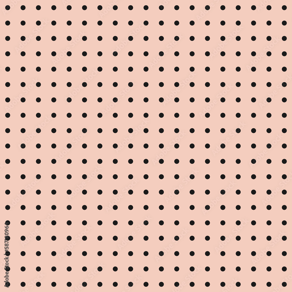 Peg board seamless pattern, pegboard wall grid background, vector