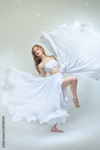 young graceful ballerina © Andrey Kiselev