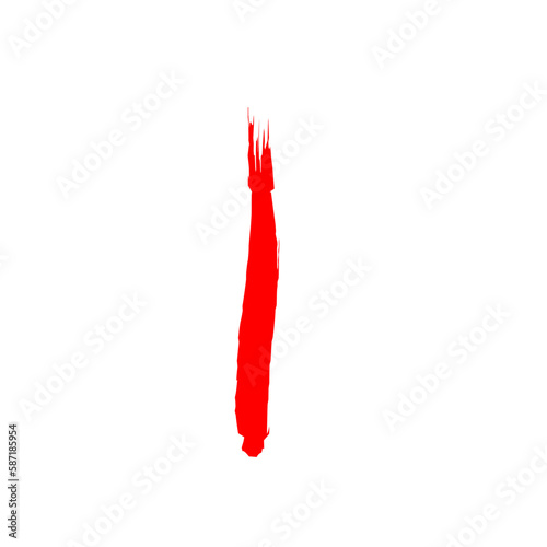 Red Tally Marks, Numberic, Tradisional Number