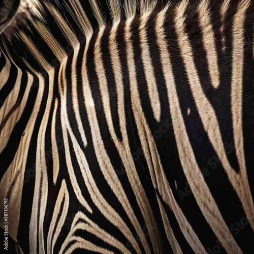 close up of zebra skin background.