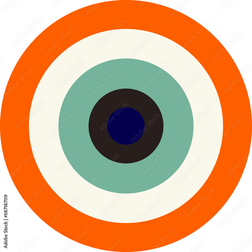 Circle Retro Element Circle Retro Element