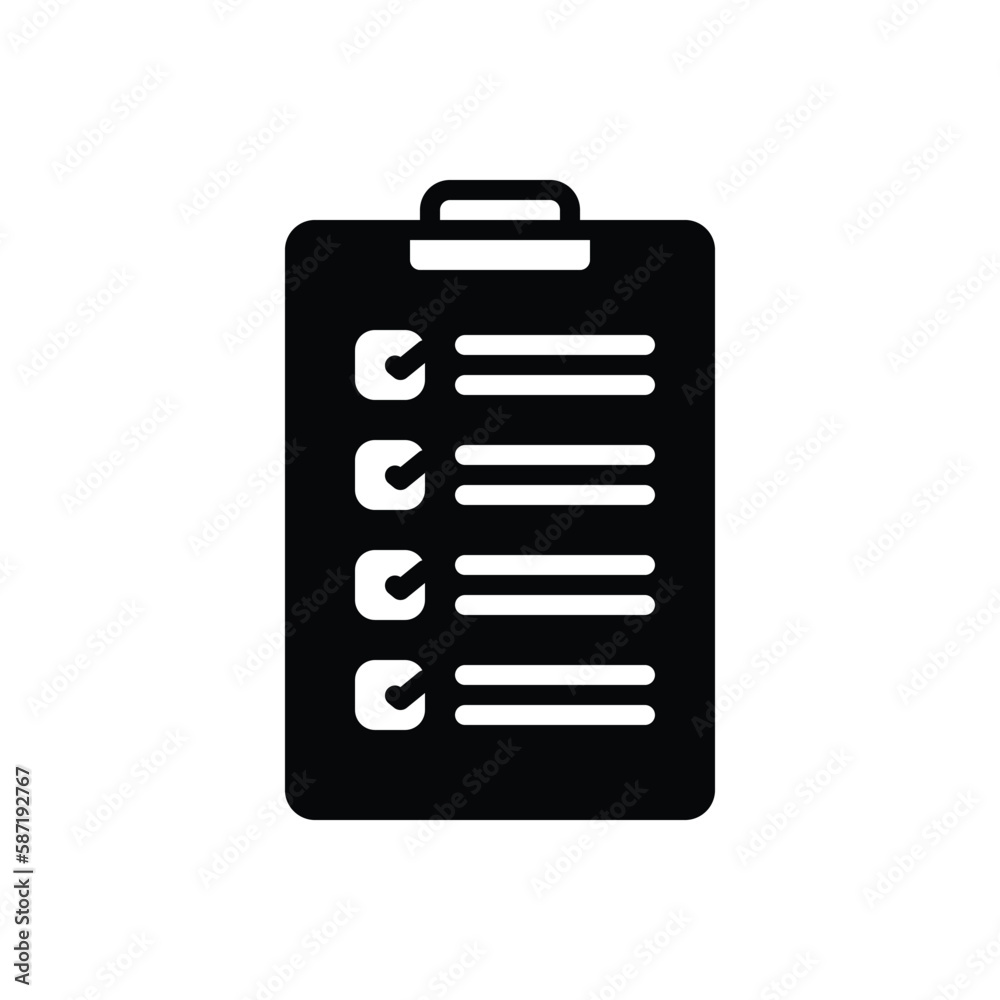 Black solid icon for requirement Black solid icon for requirement