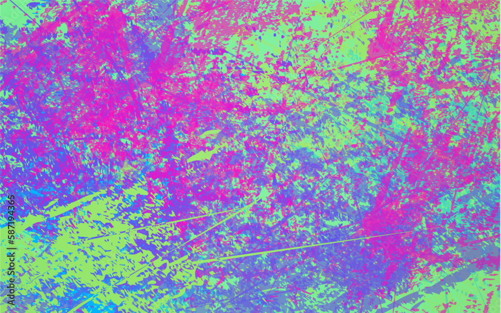 Fototapeta premium Abstract grunge texture multicolor background vector