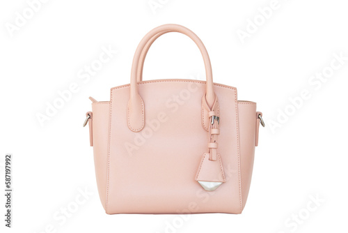 pink hand bag accessories of lifestyle woman relax arrangement flat lay style  photo