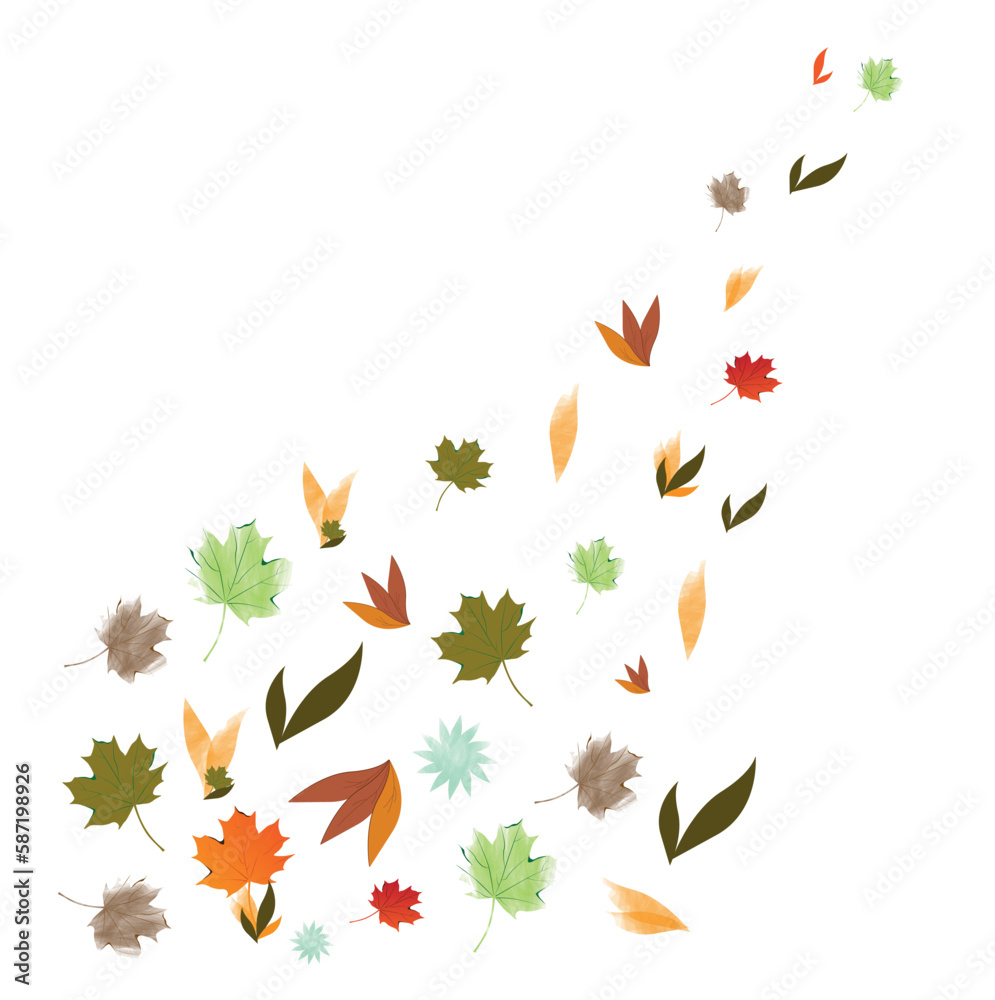 abstract, art, autumn, autumn leaves, autumnal, background, banner, beautiful, botany, card, color, colorful, concept, decoration, decorative, design, fall, floral, foliage, forest, frame illustration
