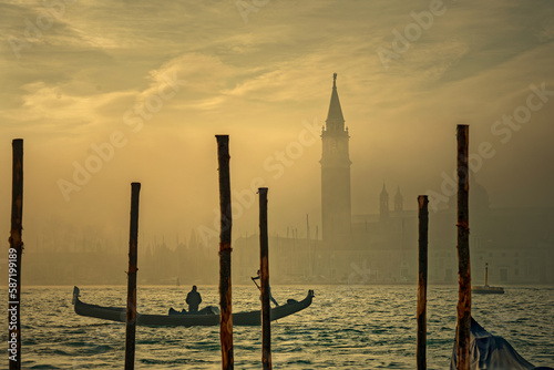 Winter mist in Venice