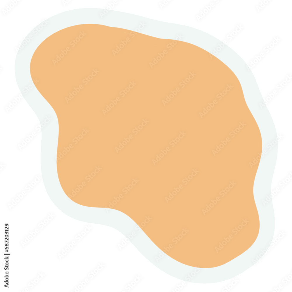 Abstract shape illustration Abstract shape illustration