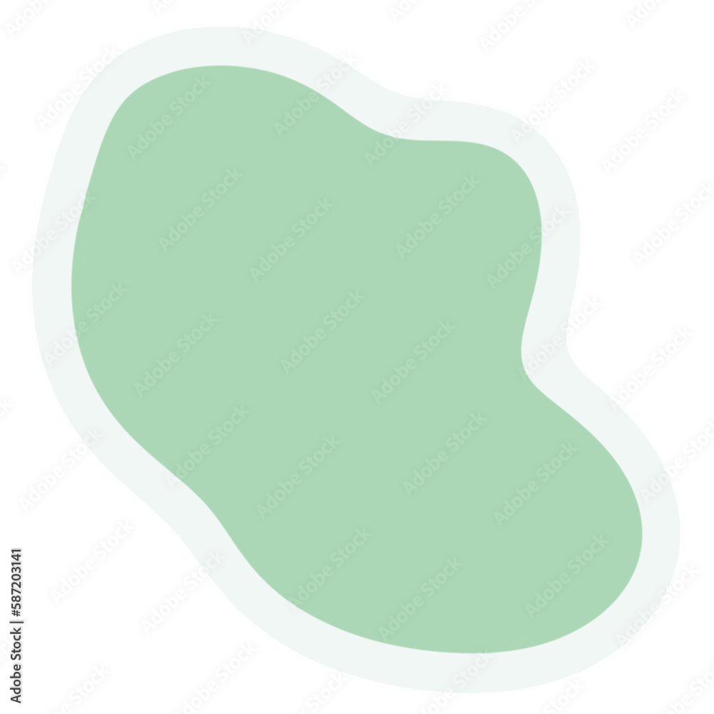 Abstract shape illustration Abstract shape illustration