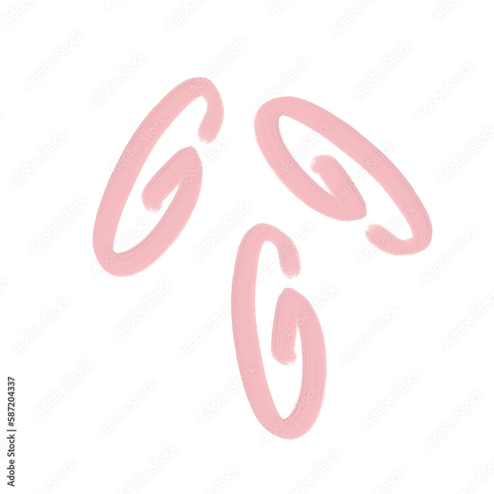 aesthetic shape with pink color in oil paint style aesthetic shape with pink color in oil paint style