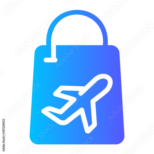 duty free gradient icon