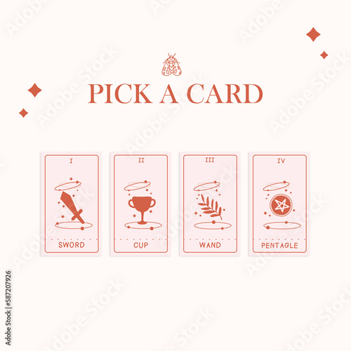 PICK A CARD : Tarot Card 