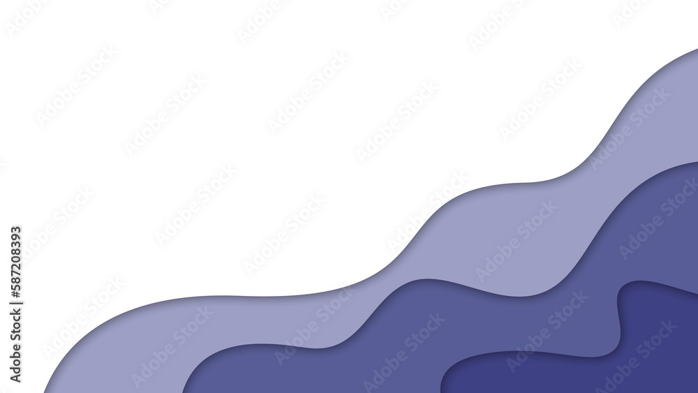 Wave Pappercut Background Wave Pappercut Background