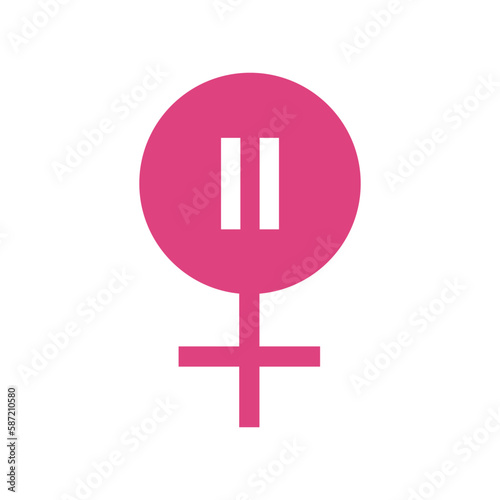 Menopause icon Vector illustration eps