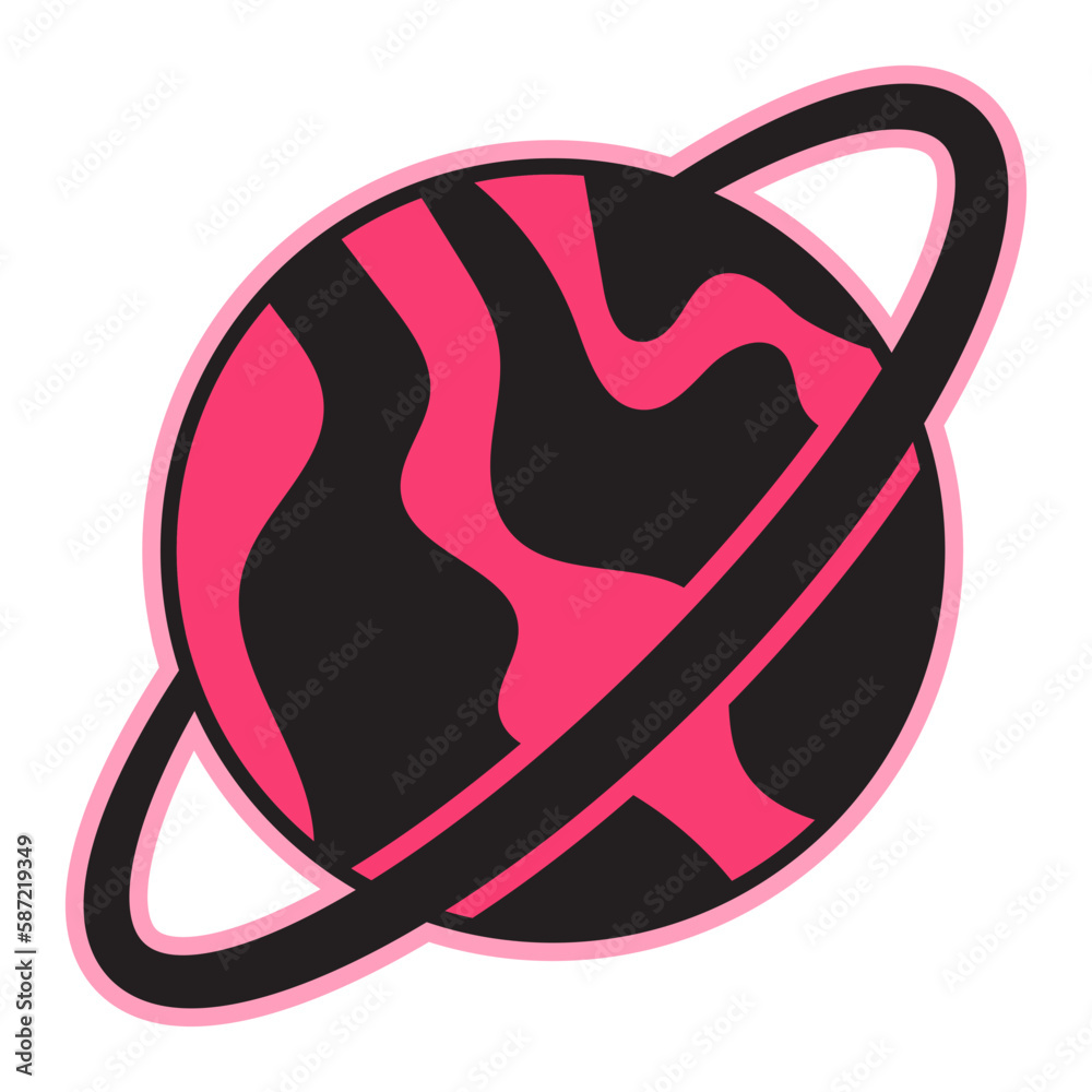 Retro groovy clipart sticker Retro groovy clipart sticker