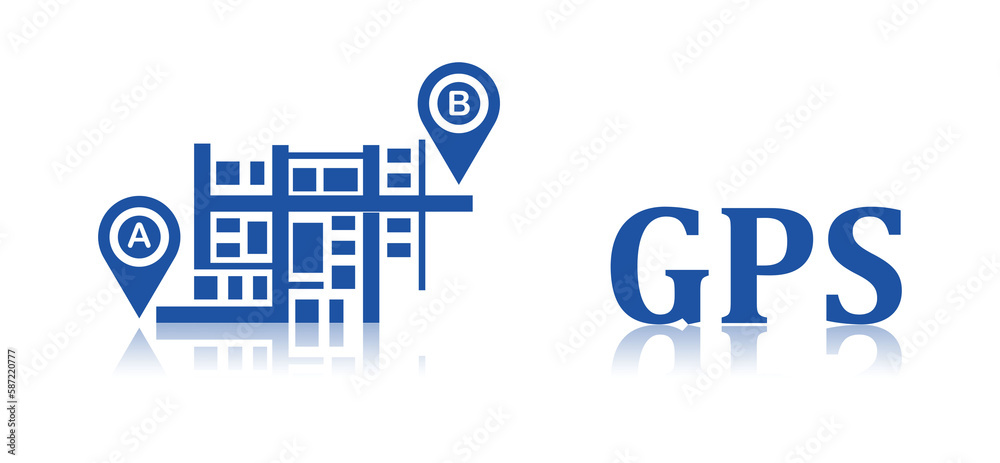 Obraz premium Concept of gps