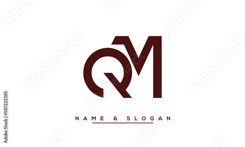 QM,  MQ,  Q,  M  Abstract  Letters  Logo  Monogram photo