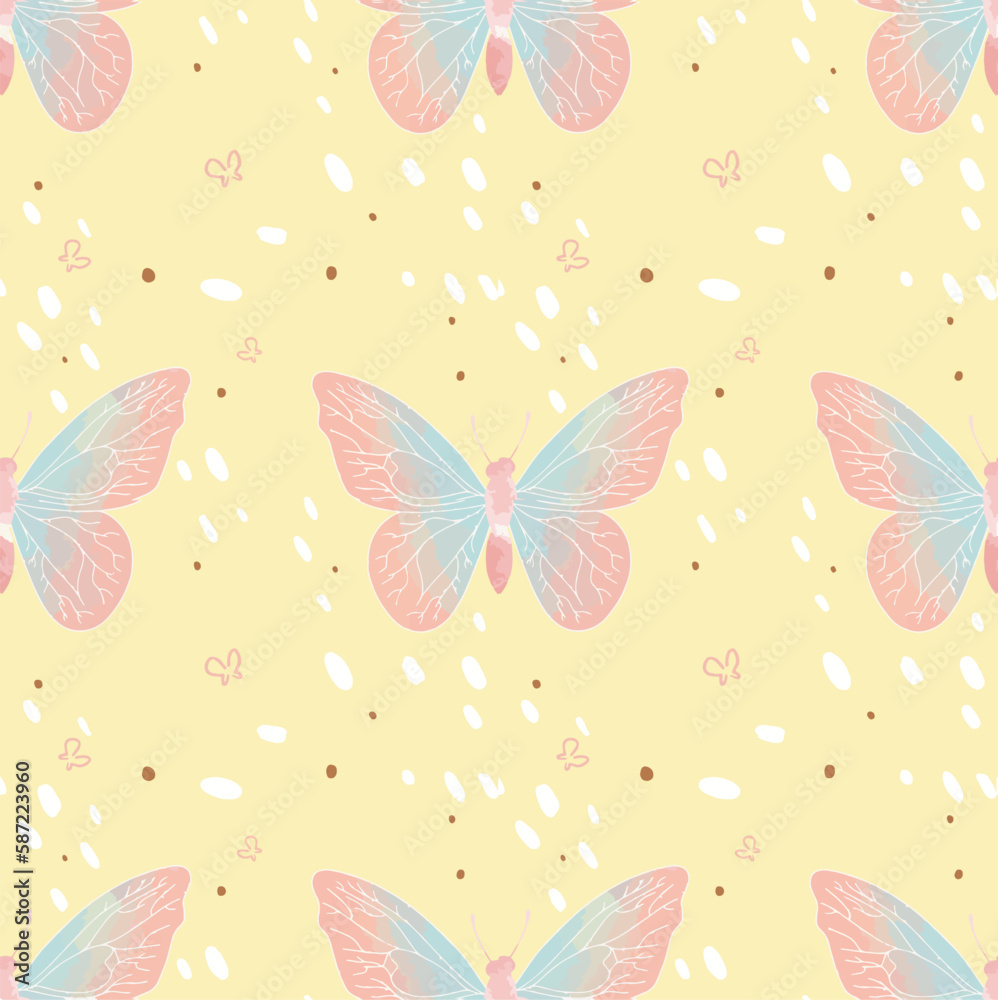 seamless pattern with butterflies seamless pattern with butterflies