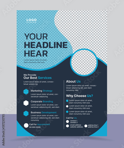 a4 size flyer template design, poster template design, 11.69*8.27 poster template design, leaflet template design
