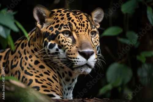 Summit Park Jaguar (Panama). Generative AI © AkuAku