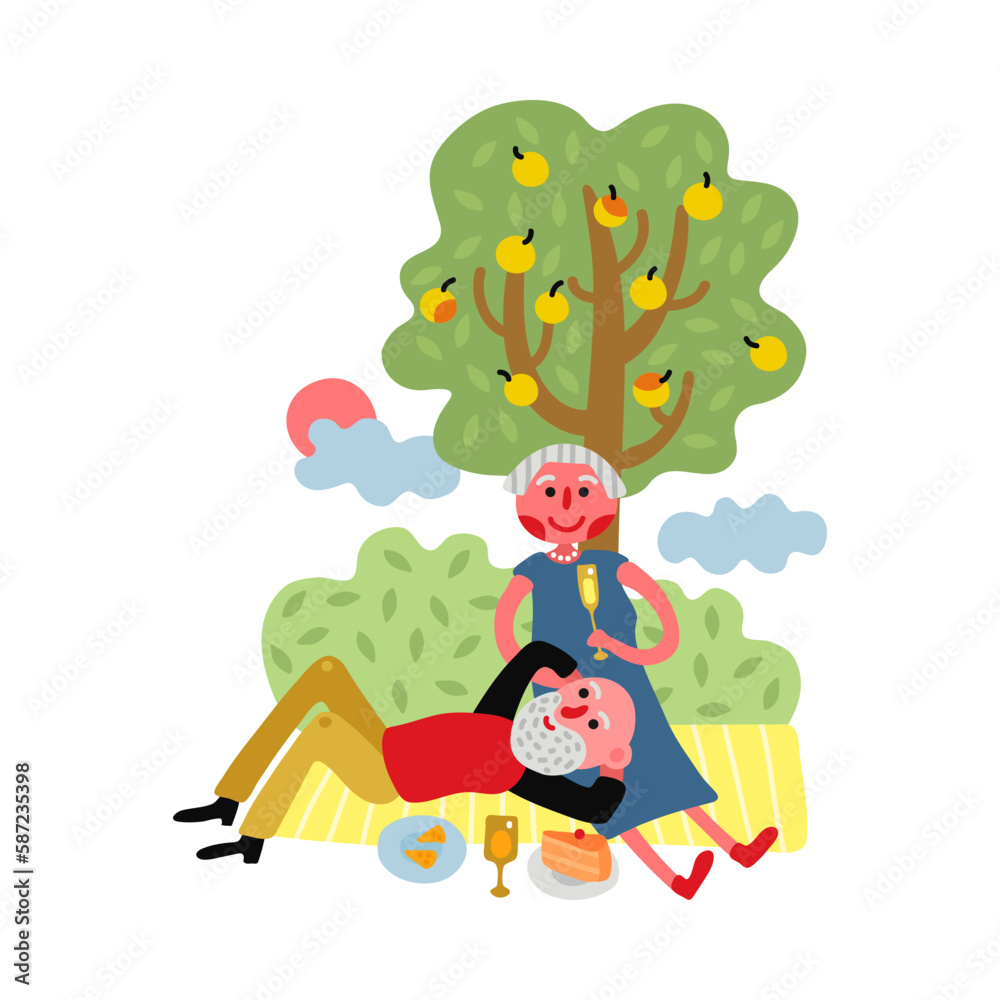 Elderly People Composition Elderly People Composition