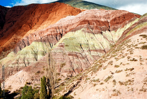 Hill of the Seven Colors in Purmamarca - Jujuy, Argentina