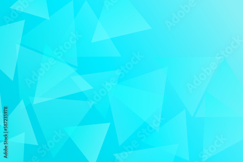 Abstract Geometric Medical Background Blue Green Gradient Triangle Bright Light Texture Wallpaper Vector For Text Creative Business Design Backdrop Modern Random