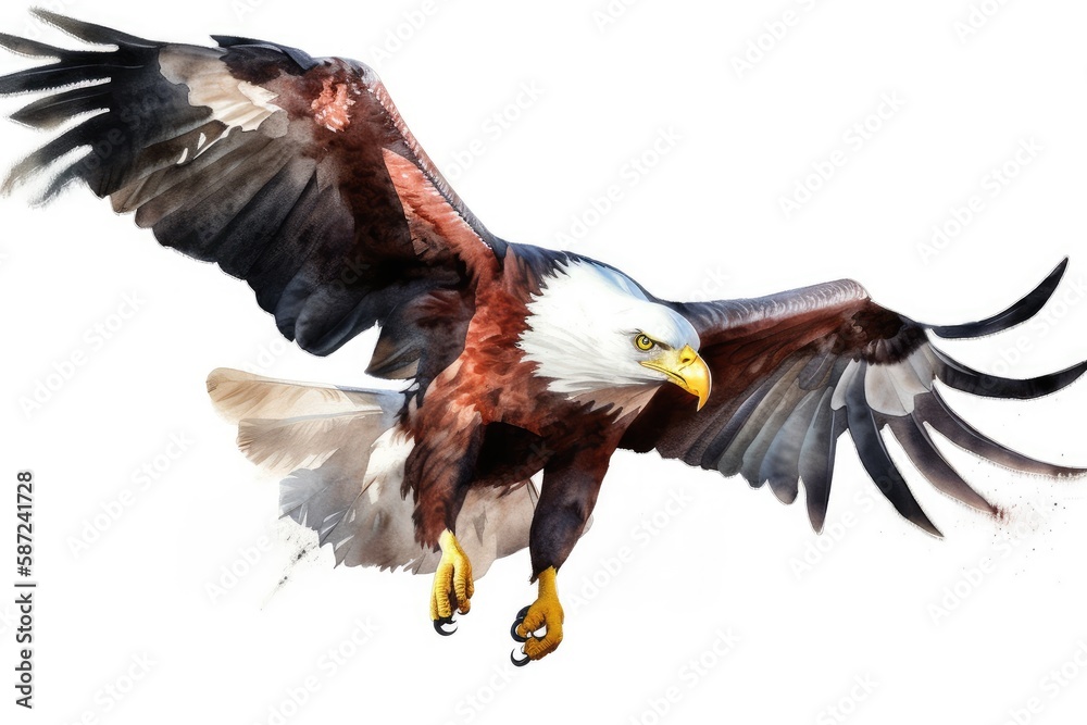 Fototapeta premium american bald eagle