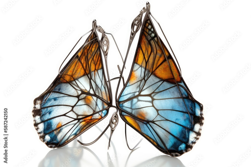 butterfly on a black butterfly on a black
