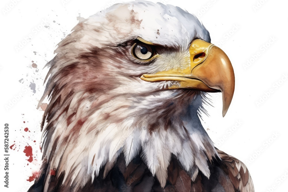 Fototapeta premium american bald eagle