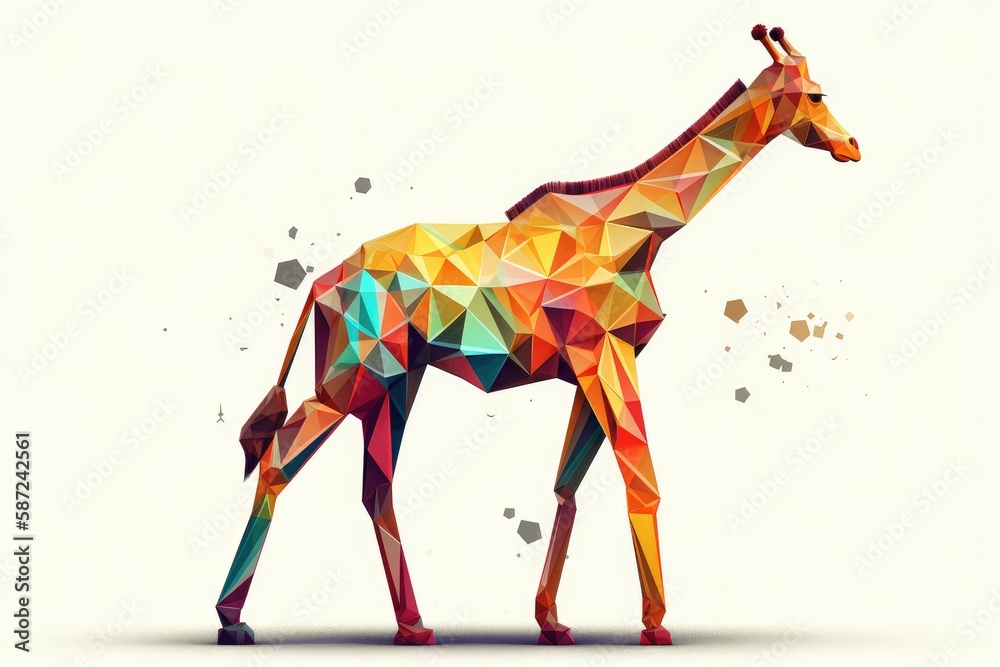 Obraz premium giraffe illustration