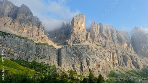 Seisser Alm in den Dolomiten Italien
