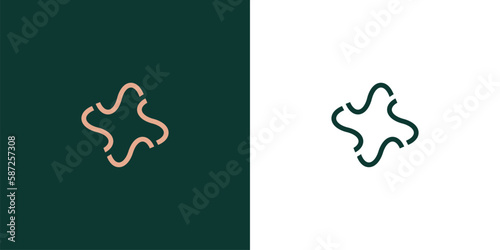 Modern and unique S logo design 3