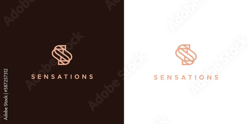 Modern and unique S logo design 4