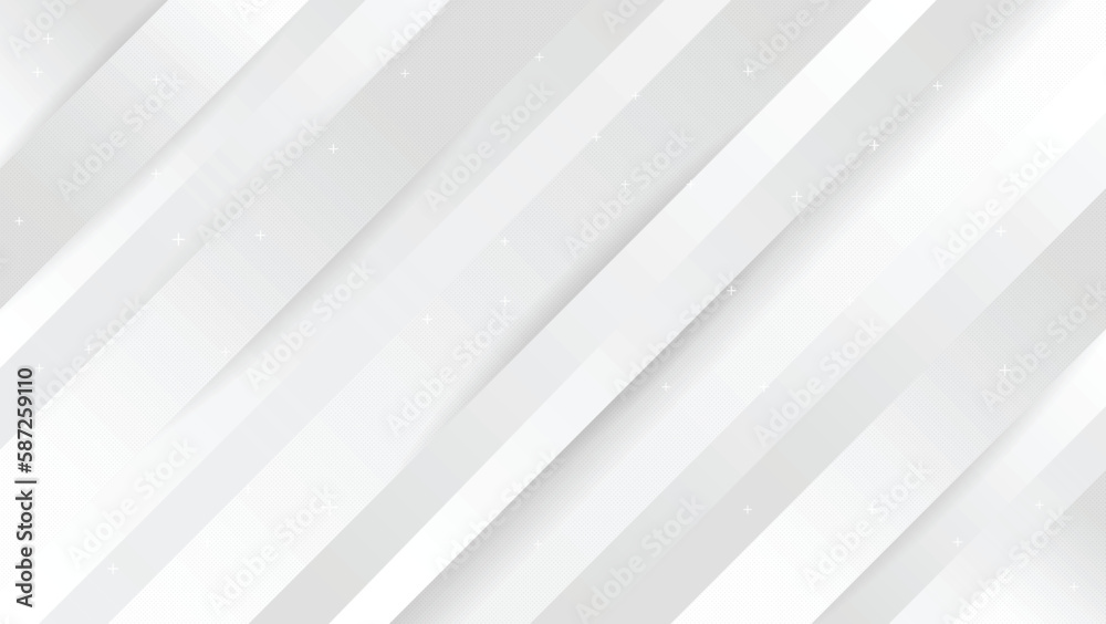 White background. Trendy gradient shapes composition. Cool background design for posters, ads, banners.