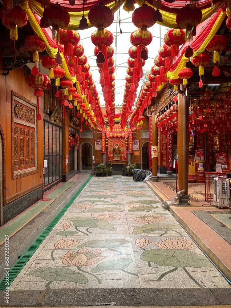 Obraz premium voyage en thailande de bangkok à chiang mai en train