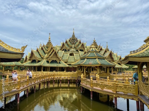 Canvas Print voyage en thailande de bangkok à chiang mai en train